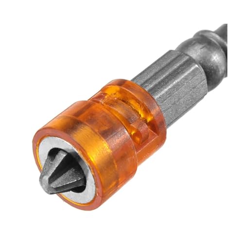 Hochwertiger Magnetischer Schraubendreher-Bit Mit Einzelkopf, Rutschfester Sechskant-Elektroschraubendreher-Satz(Yellow) von Ouxk