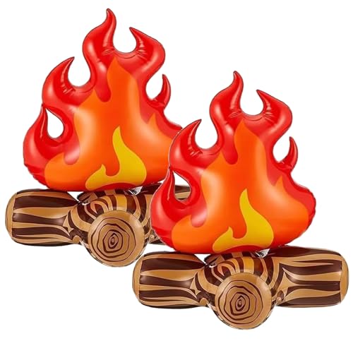 Ovanda 2 Stück Aufblasbare Flamme Modell,3D PVC Aufblasbare Lagerfeuer Modell,Aufblasbares Flammen Camping Dekoration,für Halloween Foto Requisiten,Halloween Lagerfeuer Requisiten Partys,Camping,Galas Ovanda 2 Stück Aufblasbare Flamme Modell,3D PVC Aufblasbare Lagerfeuer Modell,Aufblasbares Flammen Camping Dekoration,für Halloween Foto Requisiten,Halloween Lagerfeuer Requisiten Partys,Camping,Galas von Ovanda