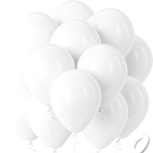 Ovanda 20 Stück 10 Zoll Luftballons Weiß, Weiss Latex Ballons, Weißer Helium Luftballons, Weiß Ballon Girlande Bogen, für Hochzeit Baloons, Geburtstag Baloons,Party,Kindergeburtstag,Valentinstag,Taufe Ovanda 20 Stück 10 Zoll Luftballons Weiß, Weiss Latex Ballons, Weißer Helium Luftballons, Weiß Ballon Girlande Bogen, für Hochzeit Baloons, Geburtstag Baloons,Party,Kindergeburtstag,Valentinstag,Taufe von Ovanda
