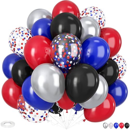 Ovanda Ballons Rot Blau Luftballons Hochzeit,Luftballons Geburtstag 35 Stück 12 Blau Zoll Rote und weiße Latexballons mit Konfetti Ballons für Geburtstag Baby Shower Hochzeit Jugendweihe Party Deko Ovanda Ballons Rot Blau Luftballons Hochzeit,Luftballons Geburtstag 35 Stück 12 Blau Zoll Rote und weiße Latexballons mit Konfetti Ballons für Geburtstag Baby Shower Hochzeit Jugendweihe Party Deko von Ovanda