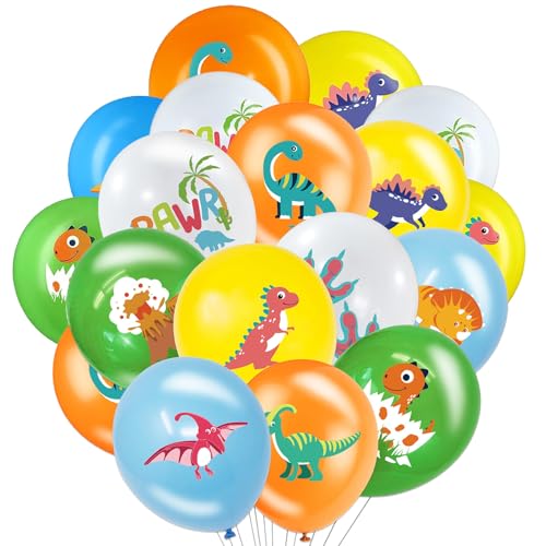 Ovanda Dino Geburtstag Deko, 20 Stück 30CM Dino Luftballon, Dino Deko Kindergeburtstag Latex Ballon Geburtstag Dino Party Triceratops Luftballon für Boys Girls Geburtstags Dekorationen Ovanda Dino Geburtstag Deko, 20 Stück 30CM Dino Luftballon, Dino Deko Kindergeburtstag Latex Ballon Geburtstag Dino Party Triceratops Luftballon für Boys Girls Geburtstags Dekorationen von Ovanda