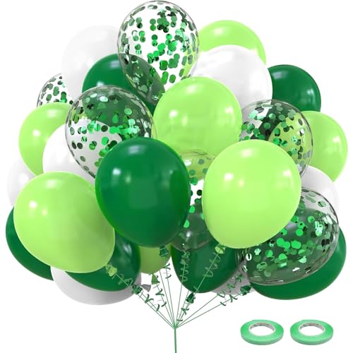 Ovanda Hochzeitsdeko Grüne Luftballons, 30 Stk 12 zoll Grün Konfetti Latex Ballons Luftballons Geburtstag Grün Helium Ballons für Grüne Themen Geburtstag Baby Shower Jubiläum Party Deko Ovanda Hochzeitsdeko Grüne Luftballons, 30 Stk 12 zoll Grün Konfetti Latex Ballons Luftballons Geburtstag Grün Helium Ballons für Grüne Themen Geburtstag Baby Shower Jubiläum Party Deko von Ovanda