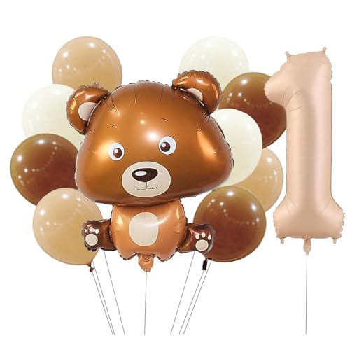 Ovanda Klein Bär Geburtstagsdeko 1 Jahre, Luftballon 1. Geburtstag Junge, Bären Luftballons Deko Junge, Helium Ballons Kindergeburtstag Deko, Folienballon 1. Geburtstag Ovanda Klein Bär Geburtstagsdeko 1 Jahre, Luftballon 1. Geburtstag Junge, Bären Luftballons Deko Junge, Helium Ballons Kindergeburtstag Deko, Folienballon 1. Geburtstag von Ovanda