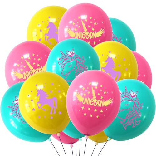 Ovanda Luftballons Geburtstag, Einhorn Luftballon, Multicoloured Unicorn Balloons, Cartoon Ballons Unicorn Birthday Decoration für Kinder Geburtstag Sfeier,Babyparty,Jubiläum Party Deko Ovanda Luftballons Geburtstag, Einhorn Luftballon, Multicoloured Unicorn Balloons, Cartoon Ballons Unicorn Birthday Decoration für Kinder Geburtstag Sfeier,Babyparty,Jubiläum Party Deko von Ovanda