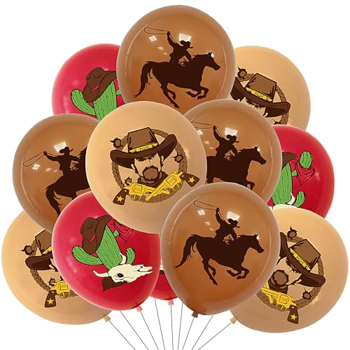 Ovanda Pferde Geburtstagsdeko, 12 Stück Pferde Luftballon, Cowboy Deko Geburtstag, Western Cowboy Partydeko, Luftballons Grau Braun, für Kinder Party Geburtstag Mottoparty Dekoration Ovanda Pferde Geburtstagsdeko, 12 Stück Pferde Luftballon, Cowboy Deko Geburtstag, Western Cowboy Partydeko, Luftballons Grau Braun, für Kinder Party Geburtstag Mottoparty Dekoration von Ovanda
