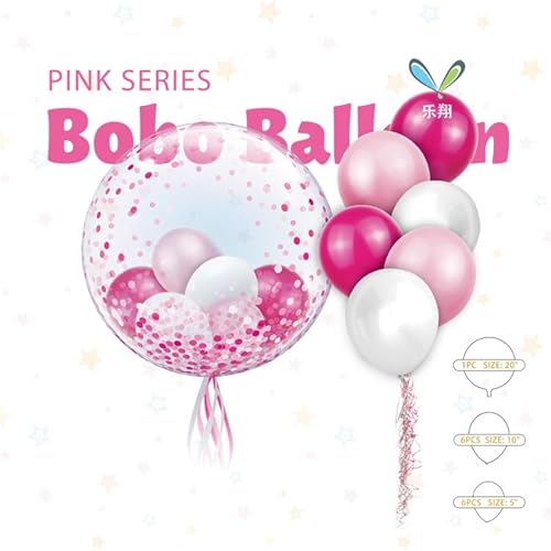 Ovanda 13 Stück Luftballons Rosa Pink Weiß, Konfetti Ballons, Weiße Helium Luftballons, Latex Ballons,Ballon Geburtstag,Ballon Rosa,Mädchen Geburtstag Dekorationen,für Hochzeit,Mädchen Party Babyparty Ovanda 13 Stück Luftballons Rosa Pink Weiß, Konfetti Ballons, Weiße Helium Luftballons, Latex Ballons,Ballon Geburtstag,Ballon Rosa,Mädchen Geburtstag Dekorationen,für Hochzeit,Mädchen Party Babyparty von Ovanda