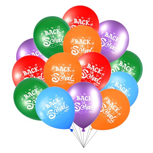 Ovanda 20 Stück Back To School Balloons,Schulanfang Deko,Einschulung Deko,Schulanfang Luftballons,Latexballons,Luftballon Helium,Schuleinführung Ballon, Partyballons,SCHULKIND Ballon,Schulstart Kinder Ovanda 20 Stück Back To School Balloons,Schulanfang Deko,Einschulung Deko,Schulanfang Luftballons,Latexballons,Luftballon Helium,Schuleinführung Ballon, Partyballons,SCHULKIND Ballon,Schulstart Kinder von Ovanda