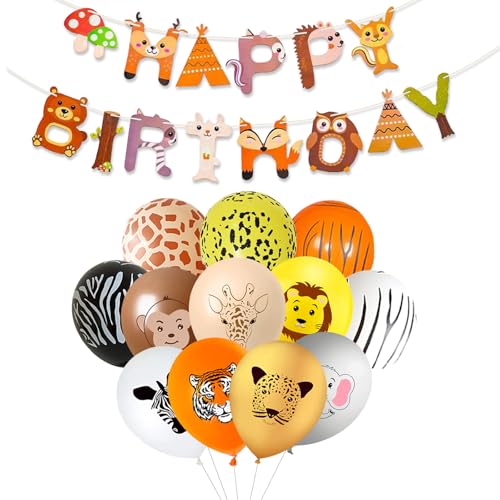 Ovanda Waldtiere Geburtstag Deko, Happy Birthday Banner, Geburtstagsdeko, Kindergeburtstag Deko, Luftballon Tiere Ballons, Birthday Decorations, Tier Luftballons, Deko Kindergeburtstag Ovanda Waldtiere Geburtstag Deko, Happy Birthday Banner, Geburtstagsdeko, Kindergeburtstag Deko, Luftballon Tiere Ballons, Birthday Decorations, Tier Luftballons, Deko Kindergeburtstag von Ovanda