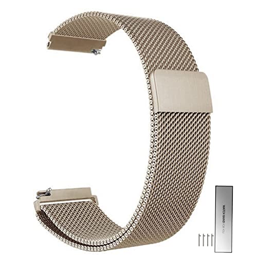Overhil1s Uhrenarmband Edelstahl Mesh 14mm 16mm 18mm 20mm 22mm 24mm Ersatz Metall Armband Edelstahlarmband Mit Magnetverschluss Smartwatch Schnellverschluss Watch Uhren Ersatzband for Damen Herren Overhil1s Uhrenarmband Edelstahl Mesh 14mm 16mm 18mm 20mm 22mm 24mm Ersatz Metall Armband Edelstahlarmband Mit Magnetverschluss Smartwatch Schnellverschluss Watch Uhren Ersatzband for Damen Herren von Overhil1s