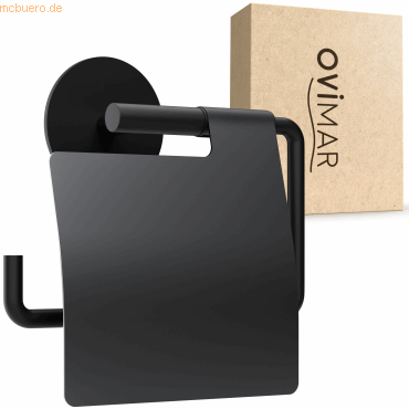 Ovimar Toilettenpapierhalter Heroya 81003856 schwarz Ovimar Toilettenpapierhalter Heroya 81003856 schwarz von Ovimar