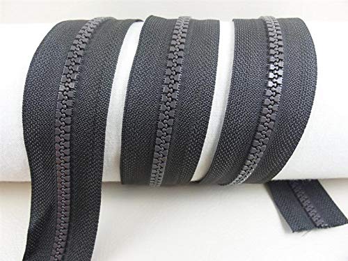 Ovinaht- 2m inkl. 2 Zipper Delrin Reißverschlüsse Meterware Kunststoffverzahnung 6 mm/Schokobraun Ovinaht- 2m inkl. 2 Zipper Delrin Reißverschlüsse Meterware Kunststoffverzahnung 6 mm/Schokobraun von Ovinaht