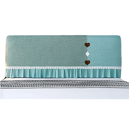 OwkHome Kopfteilbezug Aus Jacquardstoff Mit Stauraum, Schlafzimmer-Dekorschutz(Green,200cm(79inch)) von OwkHome