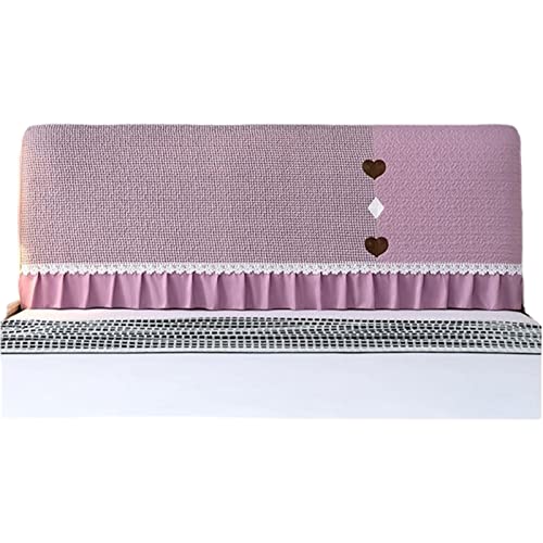 OwkHome Kopfteilbezug Aus Jacquardstoff Mit Stauraum, Schlafzimmer-Dekorschutz(Purple,220cm(87inch)) von OwkHome