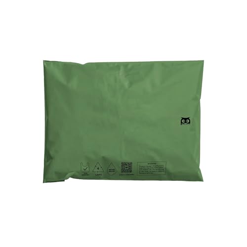 Owlpack Umweltfreundliche, recycelte Versandtaschen, 2 mm, 30,5 x 39,4 cm, Grün, 1000 Stück Owlpack Umweltfreundliche, recycelte Versandtaschen, 2 mm, 30,5 x 39,4 cm, Grün, 1000 Stück von Owlpack
