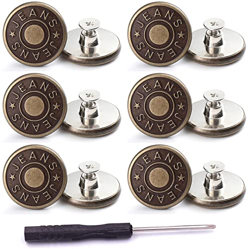 12 Stück Jeans Knöpfe, Nähfreiknopf Ersatzknopf, Knöpfe Metall, Ersatz Jeans Buttons, Jeans Knöpfe Set, Jeans Knopf 17mm 12 Stück Jeans Knöpfe, Nähfreiknopf Ersatzknopf, Knöpfe Metall, Ersatz Jeans Buttons, Jeans Knöpfe Set, Jeans Knopf 17mm von Owyee