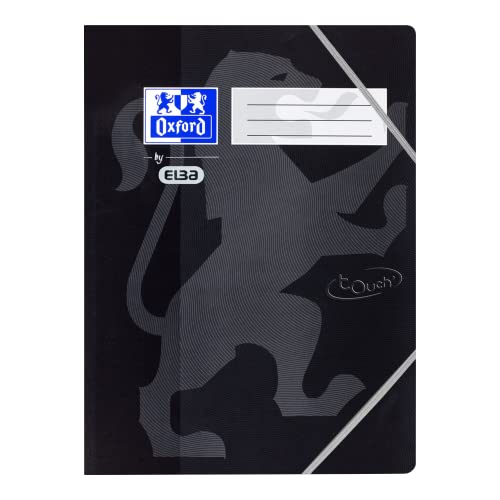 Oxford Eckspanner-Mappe A4, Karton, Soft Touch-Oberfläche, schwarz, 10 Stück Oxford Eckspanner-Mappe A4, Karton, Soft Touch-Oberfläche, schwarz, 10 Stück von Oxford