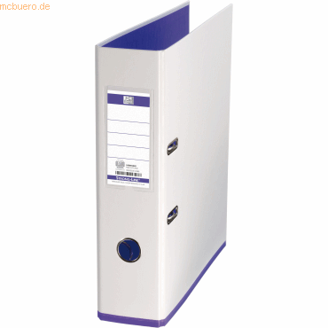 Oxford Ordner myColour A4 PP-Folie kaschiert 80mm weiß/violett Oxford Ordner myColour A4 PP-Folie kaschiert 80mm weiß/violett von Oxford