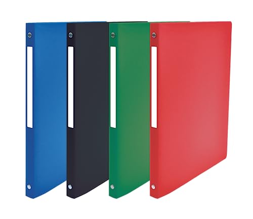 20 Stück Ordner neutral A4 Rücken 20 mm 4 Ringe rund Umschlag Polypropylen verschiedene Farben 20 Stück Ordner neutral A4 Rücken 20 mm 4 Ringe rund Umschlag Polypropylen verschiedene Farben von Oxford