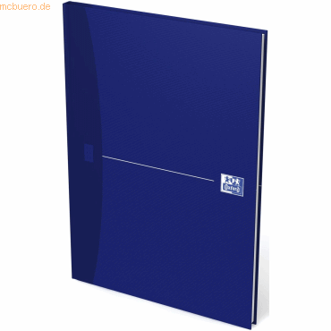 5 x Oxford Geschäftsbuch Original Blue A4 liniert 96 Blatt blau von Oxford