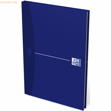 5 x Oxford Geschäftsbuch Original Blue A5 liniert 96 Blatt blau von Oxford
