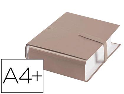 Balacron Gurtmappe, hohe Kapazität, 24 x 32 cm, Rücken ausziehbar, 13 cm, Klettverschluss, Decke, Karte 10/10, Beige Balacron Gurtmappe, hohe Kapazität, 24 x 32 cm, Rücken ausziehbar, 13 cm, Klettverschluss, Decke, Karte 10/10, Beige von Oxford