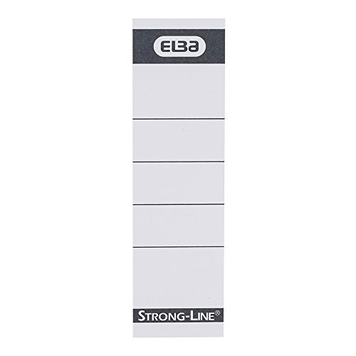 ELBA 400087753 Ordner Rückenschild Strong-Line und myColour 10er Pack kurz schmal 250 g/m² Karton weiß ELBA 400087753 Ordner Rückenschild Strong-Line und myColour 10er Pack kurz schmal 250 g/m² Karton weiß von Oxford