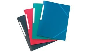 ELBA Eckspannermappe Memphis, DIN A4, aus PP, sortiert, VE = 10 von Oxford