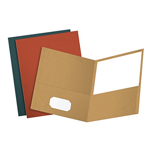 Oxford Earthwise by Oxford 78513 Doppeltaschen-Ordner, Briefgröße, verschiedene Farben, 25 Stück pro Box Oxford Earthwise by Oxford 78513 Doppeltaschen-Ordner, Briefgröße, verschiedene Farben, 25 Stück pro Box von Oxford
