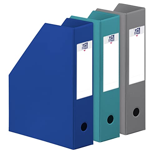 Elba Color Life Zen Zeitschriftensammler, PVC, Rücken 7 cm, zufällige Farbauswahl, 3 Stück von Oxford