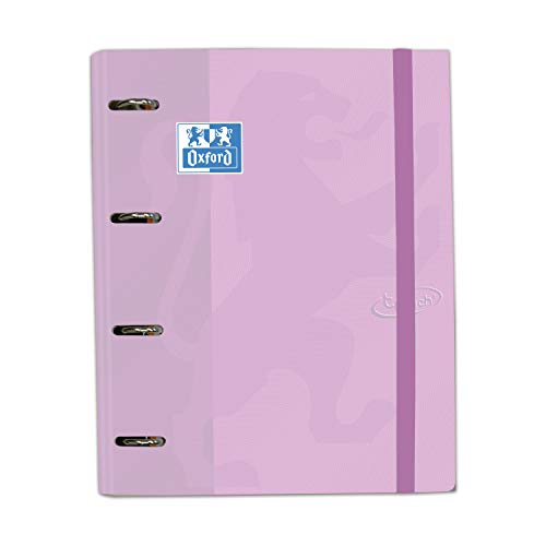 Europeanbinder A4+ Oxford Touch Mappe Malve Pastel von Oxford