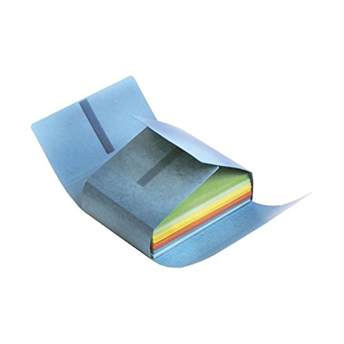 Fast Treillet Schnellhefter mit Klettverschluss, Blau, 10 Stück von Oxford