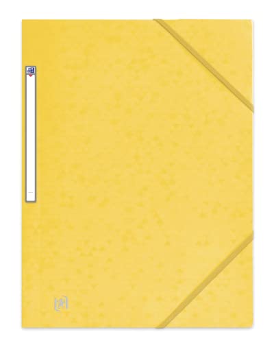 OXFORD 50 Stück Mappen, 3 Klappen, Top File + A4, mit Gummizug, Umschlag Karte gelb OXFORD 50 Stück Mappen, 3 Klappen, Top File + A4, mit Gummizug, Umschlag Karte gelb von Oxford