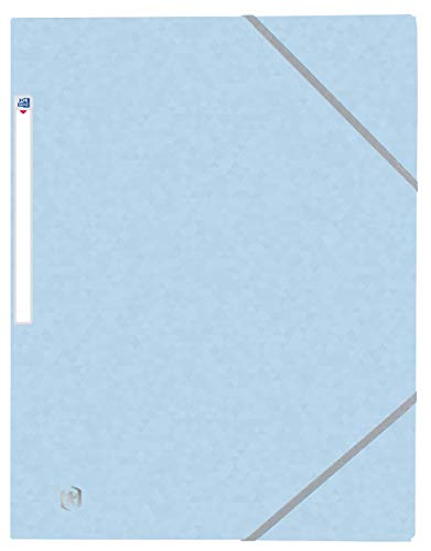 OXFORD 50 Stück Mappen, 3 Klappen, Top File + A4, mit Gummizug, Umschlag für Karten, Pastellblau OXFORD 50 Stück Mappen, 3 Klappen, Top File + A4, mit Gummizug, Umschlag für Karten, Pastellblau von Oxford