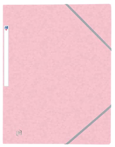 OXFORD 50 Stück Mappen, 3 Klappen, Top File + A4 mit Gummizug, Umschlag Karte, Pastellrosa OXFORD 50 Stück Mappen, 3 Klappen, Top File + A4 mit Gummizug, Umschlag Karte, Pastellrosa von Oxford