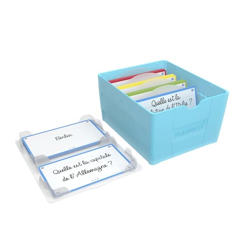 Oxford Flashbox, Box zum Aufbewahren, Überarbeiten und Scannen von Karteikarten 2.0 (7,5 x 12,5 cm) Oxford Flashbox, Box zum Aufbewahren, Überarbeiten und Scannen von Karteikarten 2.0 (7,5 x 12,5 cm) von Oxford