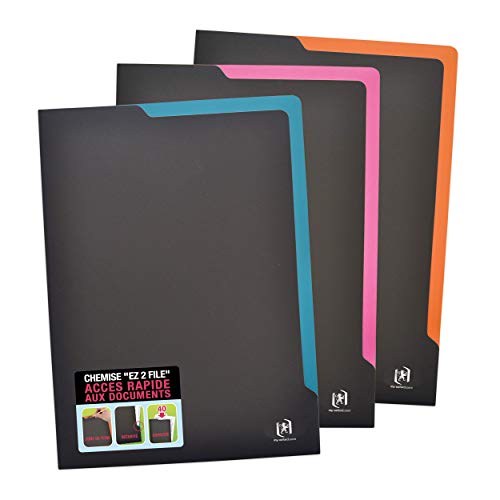 OXFORD For Students Plastiktasche, A4, Polypropylen, blickdicht, zufällige Farben OXFORD For Students Plastiktasche, A4, Polypropylen, blickdicht, zufällige Farben von Oxford
