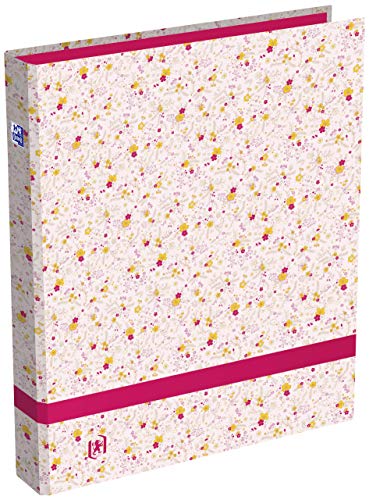 OXFORD 14 Stück Ordner Flowers A4, Rücken 40 mm, 4 runde Ringe, Deckblatt laminiert, Blumendekor OXFORD 14 Stück Ordner Flowers A4, Rücken 40 mm, 4 runde Ringe, Deckblatt laminiert, Blumendekor von Oxford