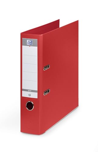 OXFORD 3 Stück Ordner mit Hebelmechanik Smart Pro+ A4XL, Rücken 80 mm, 2 D-Ringe, Polypropylen-Cover, eingefasst, Rot OXFORD 3 Stück Ordner mit Hebelmechanik Smart Pro+ A4XL, Rücken 80 mm, 2 D-Ringe, Polypropylen-Cover, eingefasst, Rot von Oxford