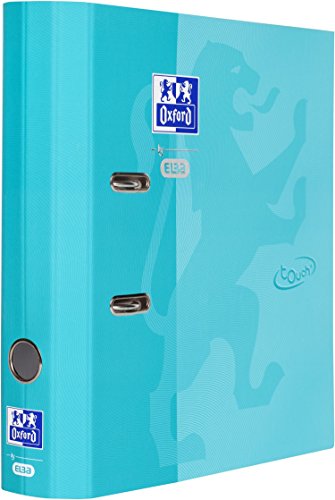 Oxford Ordner A4 mit abgerundeten Rücken und Soft Touch-Oberfläche, türkis Oxford Ordner A4 mit abgerundeten Rücken und Soft Touch-Oberfläche, türkis von Oxford