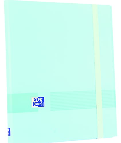 Oxford, Ordner aus Gummi A4+, extra Deckel, 3 Klappen, Rücken 20 mm, Pastellblau, 400160803 Oxford, Ordner aus Gummi A4+, extra Deckel, 3 Klappen, Rücken 20 mm, Pastellblau, 400160803 von Oxford