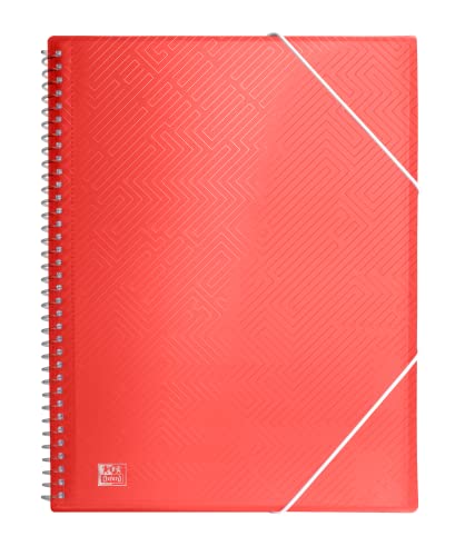 Oxford, Sichtbuch aus Kunststoff A4, 30 Hüllen, transparent, Rot, 400167288 Oxford, Sichtbuch aus Kunststoff A4, 30 Hüllen, transparent, Rot, 400167288 von Oxford