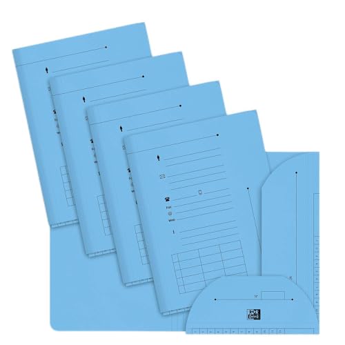 Oxford 100 Stück Unterlagen A4 Kapazität 200 Blatt Kraftpapier 240 g Pastellblau Oxford 100 Stück Unterlagen A4 Kapazität 200 Blatt Kraftpapier 240 g Pastellblau von Oxford