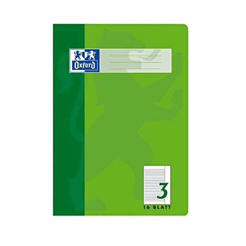 Oxford 100050364 Heft A4 / 16 Blatt Lineatur 3 mit Rand Oxford 100050364 Heft A4 / 16 Blatt Lineatur 3 mit Rand von Oxford