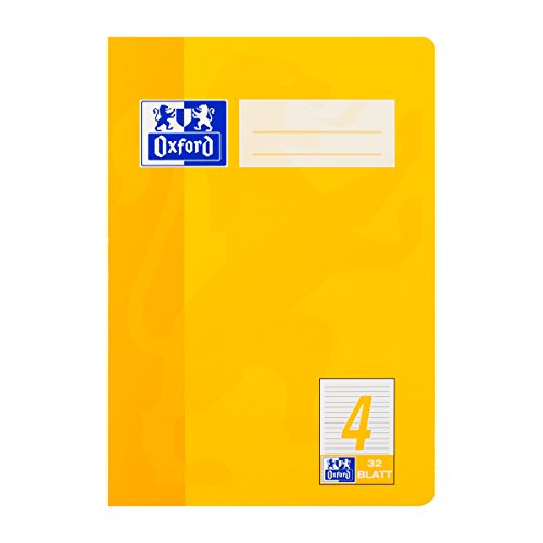 Oxford 100050378 Notizblock, A5, gelb, A5, 90 g/m² Oxford 100050378 Notizblock, A5, gelb, A5, 90 g/m² von Oxford