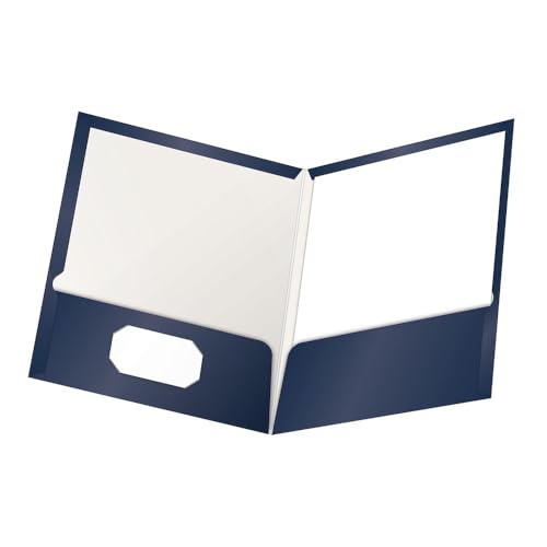 Oxford 51704 Dokumentenmappe, laminiert, 100 Blatt, 2 Fächer, 25 Stück Letter navy Oxford 51704 Dokumentenmappe, laminiert, 100 Blatt, 2 Fächer, 25 Stück Letter navy von Oxford