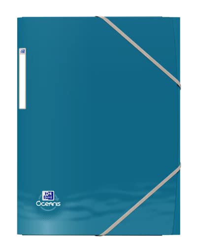 Oxford A4 Eckspannermappe, Oceanis, für bis zu 150 Blatt, recycelter Kunststoff aus dem Meer, Zufallsfarbe, 1 Stück Oxford A4 Eckspannermappe, Oceanis, für bis zu 150 Blatt, recycelter Kunststoff aus dem Meer, Zufallsfarbe, 1 Stück von Oxford
