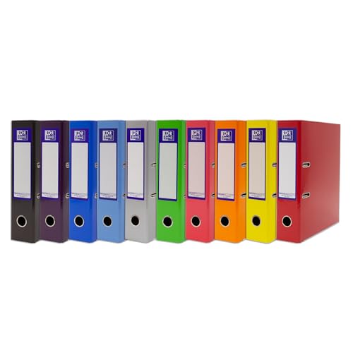 Oxford Aktenordner, 10 Stück, verschiedene Farben Oxford Aktenordner, 10 Stück, verschiedene Farben von Oxford
