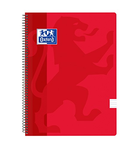 Oxford Classic Hefte, Kunststoff, Rot, 5 Stück von Oxford