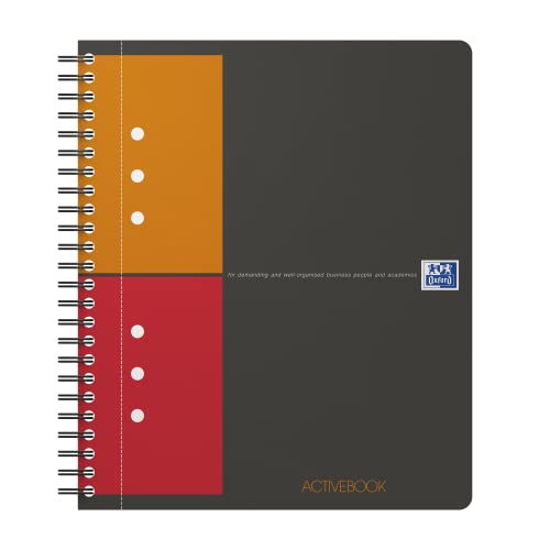 Oxford 100102880 Activebook International DIN A5 kariert mit versetzbarem Register und Dokumententasche 1 Stück Oxford 100102880 Activebook International DIN A5 kariert mit versetzbarem Register und Dokumententasche 1 Stück von Oxford