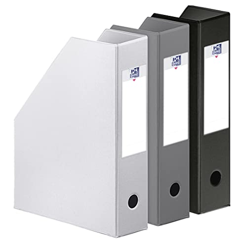 Oxford Color Life Urban Stehsammler aus PVC, Rücken 7 cm, Weiß/Grau/Schwarz, 3 Stück Oxford Color Life Urban Stehsammler aus PVC, Rücken 7 cm, Weiß/Grau/Schwarz, 3 Stück von Oxford